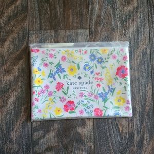 Kate Spade New York floral cosmetic bag